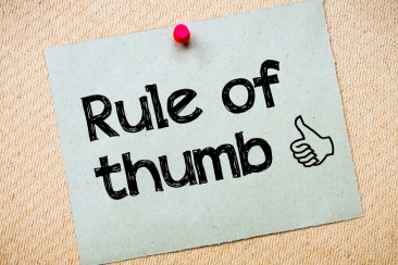 Quy tắc ngón tay cái là gì? 8 quy tắc được ứng dụng phổ biến