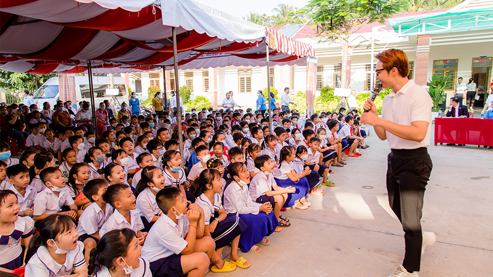 Học sinh sôi nổi tham gia Ngày hội dinh dưỡng