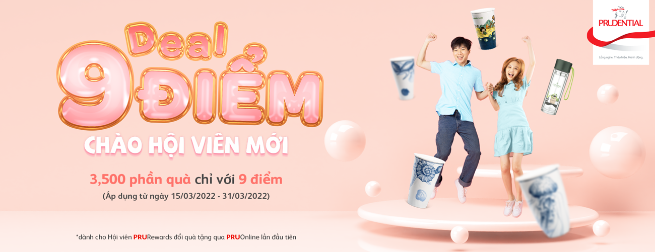 Deal 9 điểm – Chào hội viên mới