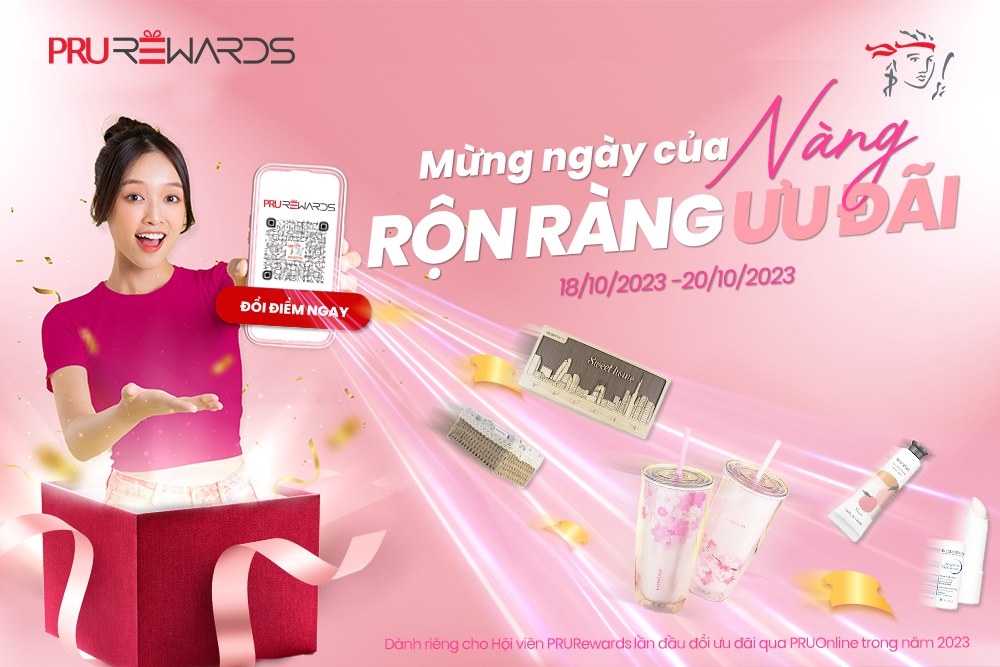 Mừng ngày của nàng Rộn ràng ưu đãi