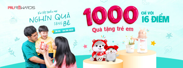 Vui tết thiếu nhi – Nghìn quà tặng bé