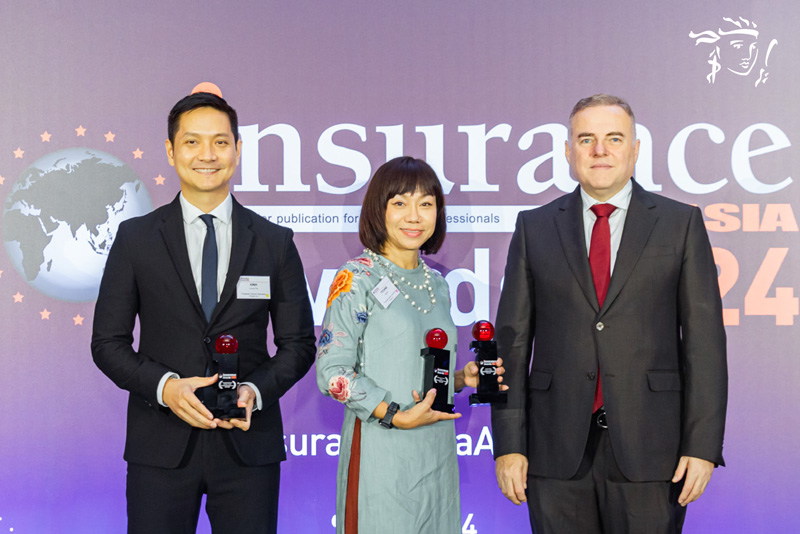 Prudential “gặt” hat-trick tại lễ trao giải Insurance Asia Awards 2024