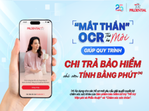 Công nghệ OCR hiện đại giúp Prudential chi trả bảo hiểm nhanh hơn