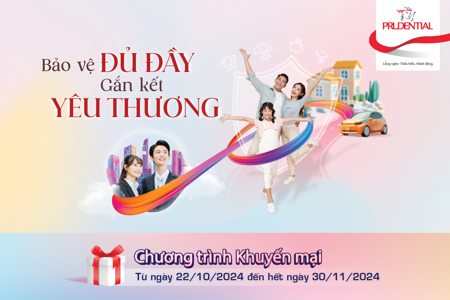 Bảo vệ đủ đầy, Gắn kết yêu thương