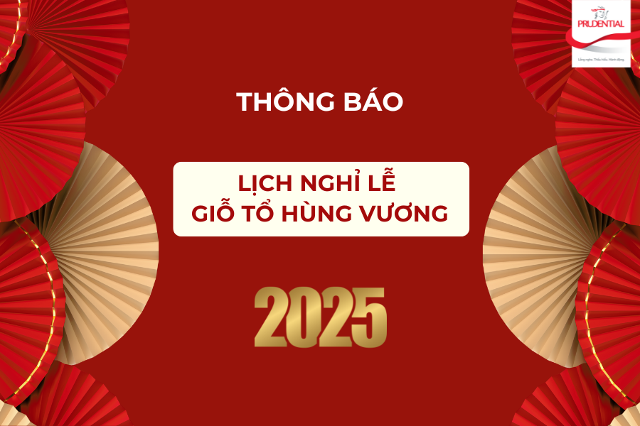 Thông báo Lịch nghỉ lễ Giỗ Tổ Hùng Vương