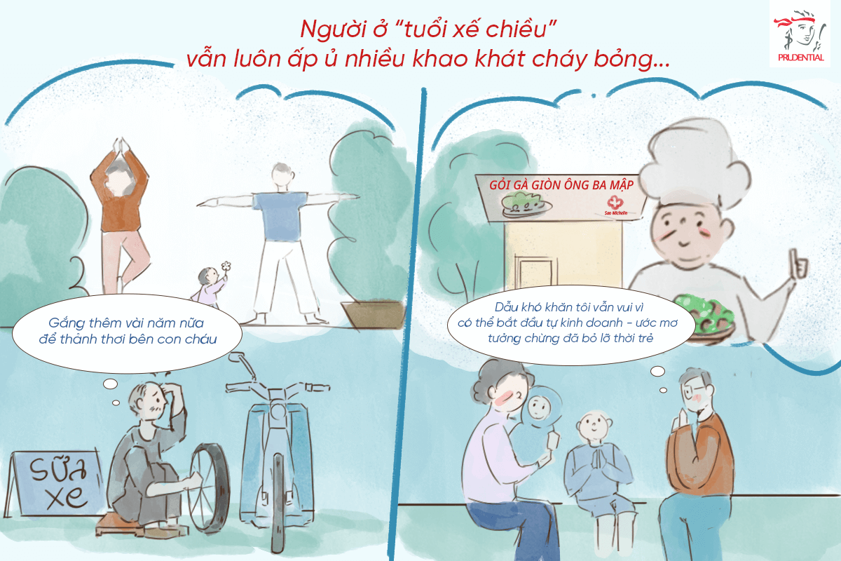 Dù tuổi nào ta cũng có quyền mơ ước!