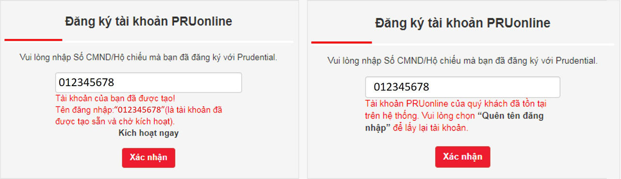 Hướng dẫn đăng ký và kích hoạt tài khoản PRUOnline
