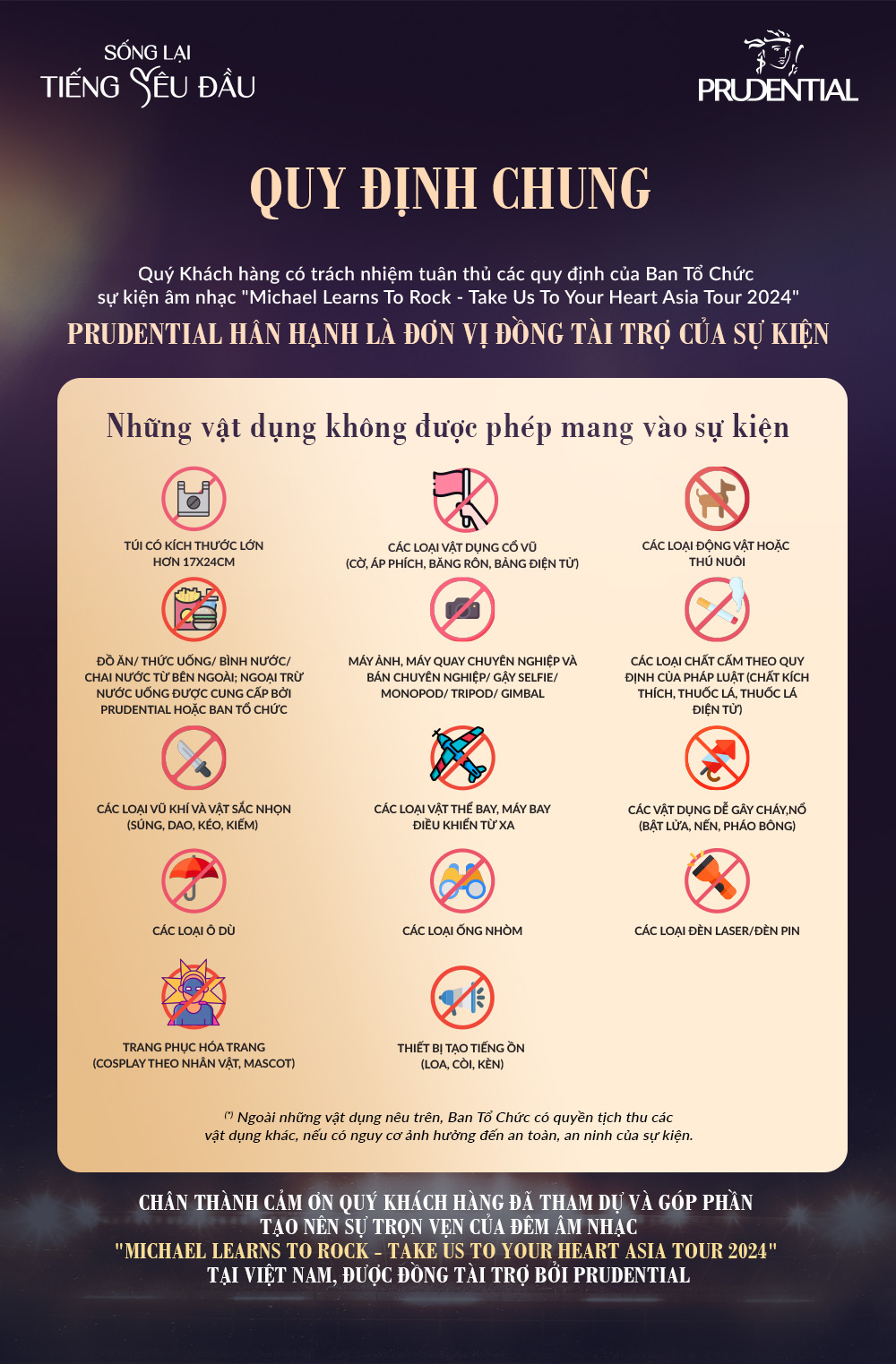 Quy định sự kiện