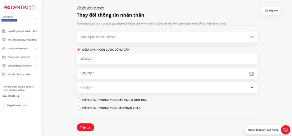 Thông báo về việc cập nhật căn cước theo luật căn cước