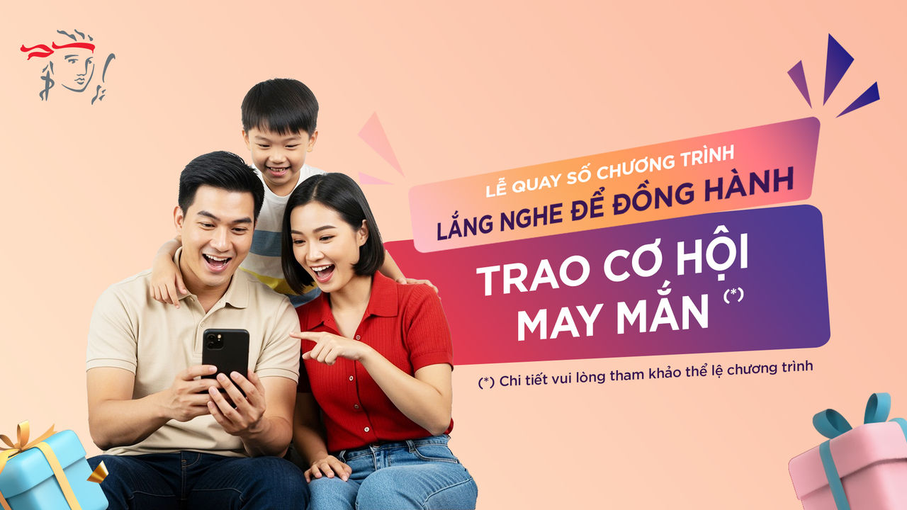 thông báo kết quả chương trình lắng nghe để đồng hành trao cơ hội may mắn