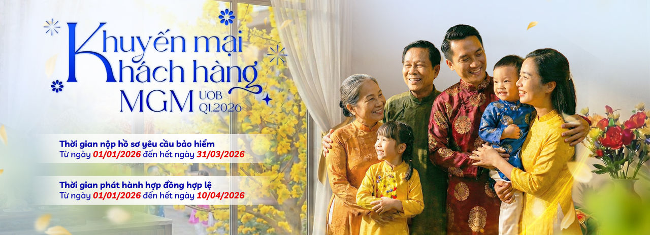Khuyến Mại Khách Hàng MGM Q1.2026 - UOB